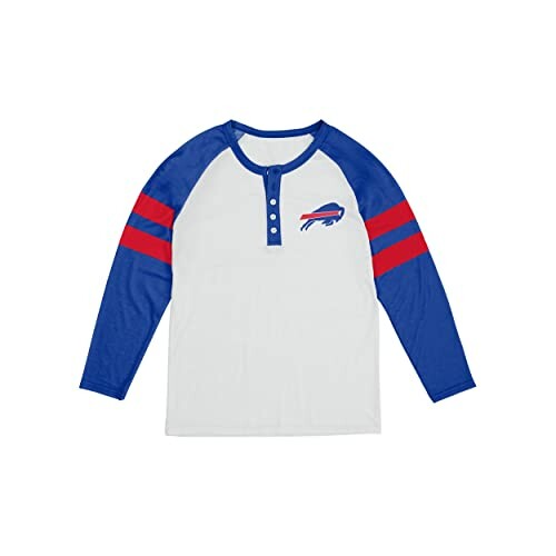 Camiseta de manga larga del equipo de fútbol americano Buffalo Bills.