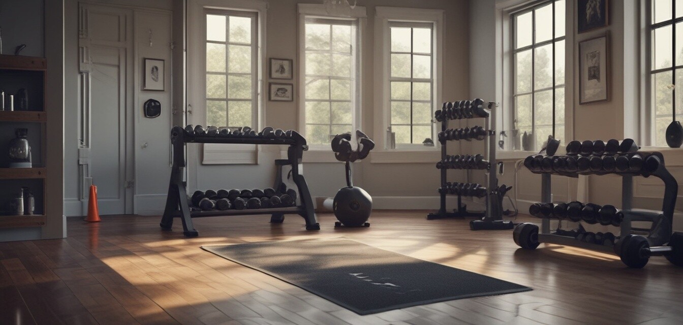 Ejercicio en casa - gimnasio en casa